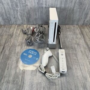 Nintendo Console Wii Sports Game Controller Hook Ups Tested RVL-001 Wii 4